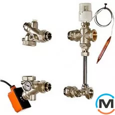 Змішувальний вузол Valtec для теплої підлоги DUAL MIX 02, фото 