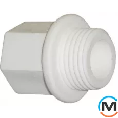 Поліпропіленова заглушка Valtec PPR з різьбленням 1/2", Тип різьблення: Зовнішня, Діаметр різьблення: 1/2", фото 