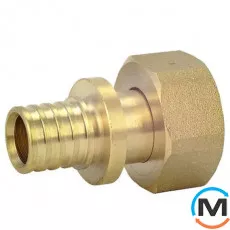 Муфта натяжна з накидною гайкою FADO SLICE NEW 16*3/4", Тип різьблення: Накидна гайка, Діаметр різьблення: 3/4", Діаметр (мм): 16, фото 