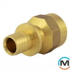 Муфта натяжна з внутр.різьбленням FADO SLICE NEW 20*1/2" ВЗ, Тип різьблення: Внутрішня, Діаметр різьблення: 1/2", Діаметр (мм): 20, фото 