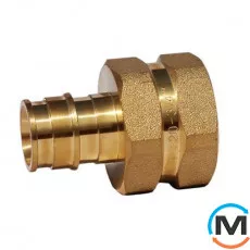 Муфта з внутрішньою різьбою FADO FAST LINE ЛАТУНЬ 20х1/2, Тип різьблення: Внутрішня, Діаметр різьблення: 1/2", Діаметр (мм): 20, фото 