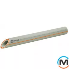 Полипропиленовая труба FADO PP-RCT армированная стекловолокном (PPR-FB-PPR) PN-25 90х15,0, Тип трубы: Стекловолокно, Диаметр (мм): 90, фото 