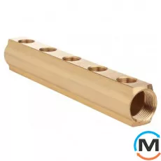 Балка коллекторная FADO 1"x1/2"-5, Количество выходов: 5, фото 