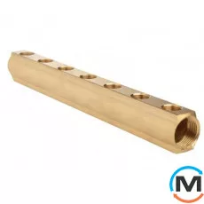 Балка коллекторная FADO 1"x1/2"-7, Количество выходов: 7, фото 