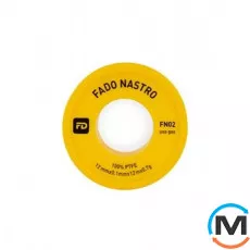 Фум-стрічка FADO 12мм*0.1мм*12м*0.7г ГАЗ, Варіант: 12, Колір: Жовтий, фото 