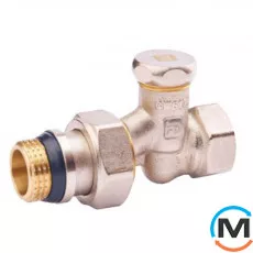 Кран радиаторный Fado NEW 3/4'' прямой нижний, Диаметр резьбы: 3/4", Исполнение: Прямой, фото 