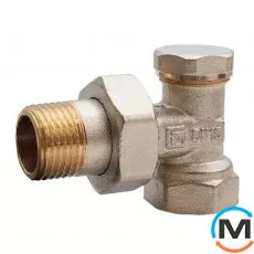 Кран радиаторный Fado Сlassic 1/2 кутовий нижній, Исполнение: Угловой, фото 