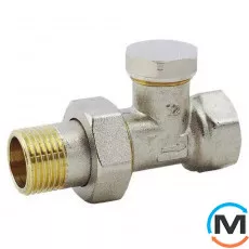 Кран радиаторный Fado Сlassic 1/2 прямий нижній, Исполнение: Прямой, фото 