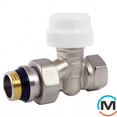 Кран радиаторный FADO термостатический 3/4" прямой., Диаметр резьбы: 3/4", Исполнение: Прямой, Диаметр (мм): 20, фото 