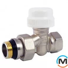 Кран радиаторный Fado термостатический 1/2" прямой, Диаметр резьбы: 1/2", Исполнение: Прямой, Диаметр (мм): 15, фото 