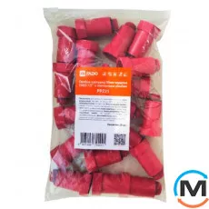 Пробка-заглушка длинная красная FADO 1/2" с наружной резьбой, Цвет: Красный, фото 