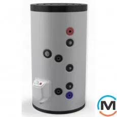 Водонагреватель комбинированный Eldom Green Line 150(2) 3.0 kW 0.3+0.67 m² FV15062S2 3kw, Объем (л): 150, Количество змеевиков: 2, Вариант: С тэном, фото 