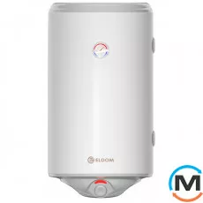 Бойлер комбинированный Eldom Style Thermo 80 72265WTR, Объем (л): 80, Подводка труб отопления: справа, фото 