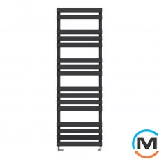 Сушка для рушників дизайнерська Ideale Eliza 11 16/1510/500 чорний, Колір: Чорний, Висота (мм): 1510, фото 