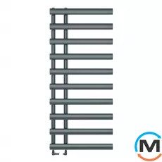 Сушка для рушників дизайнерська Ideale Emma 11 10/1140/500 антрацит, Колір: Антрацит, Висота (мм): 1140, фото 