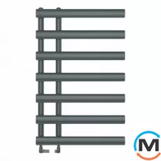 Сушка для рушників дизайнерська Ideale Emma 11 7/780/500 антрацит, Колір: Антрацит, Висота (мм): 780, фото 