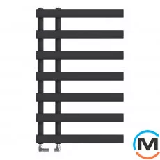 Сушка для рушників дизайнерська Ideale Emma 11 7/780/500 чорний, Колір: Чорний, Висота (мм): 780, фото 