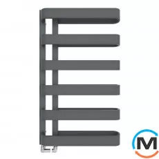 Сушка для рушників дизайнерський Ideale Gia 11 6/850/500 антрацит, Колір: Антрацит, Висота (мм): 850, фото 