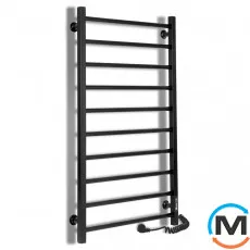 Сушка для рушників електричний Laris Альфа ЧФ(Ч) 10 500 х 900 праве підключення R3, Виконання: Правий, Висота (мм): 900, Ширина (мм): 525, фото 