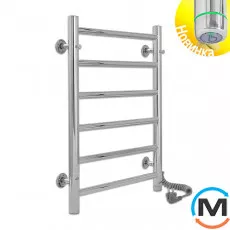 Сушка для рушників електричний Laris Альфа П6 400 х 600 праве підключення S3, Виконання: Правий, Висота (мм): 600, фото 