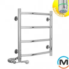 Сушки для рушників електричний Laris Вікторія П4 450 х 500 ліве підключення S3, Виконання: Лівий, Висота (мм): 500, Ширина (мм): 480, фото 