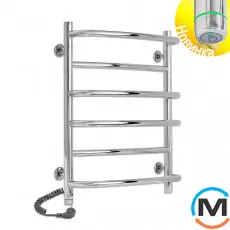 Полотенцесушитель электрический Laris Еврофлеш П6 400 х 700 левое подключение S3, Исполнение: Левый, Высота (мм): 700, фото 