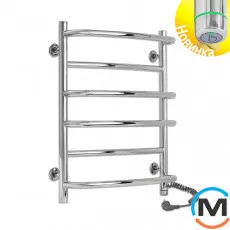 Полотенцесушитель электрический Laris Еврофлеш П6 400 х 700 правое подключение S3, Исполнение: Правый, Высота (мм): 700, фото 