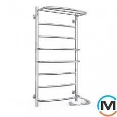 Полотенцесушитель электрический Laris Еврофлеш П8 500 х 1000 с полкой правое подключение S3, Исполнение: Правый, Высота (мм): 1000, фото 