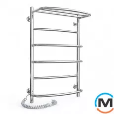 Полотенцесушитель электрический Laris Еврофлеш П6 500 х 800 с полкой левое подключение S3, Исполнение: Левый, Высота (мм): 800, фото 