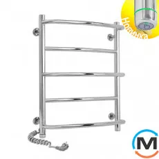 Сушки для рушників електричний Laris Євромікс П5 450 х 500 ліве підключення S3, Виконання: Лівий, Висота (мм): 500, Ширина (мм): 480, фото 