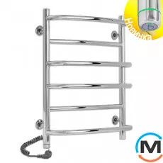 Полотенцесушитель электрический Laris Евромикс П6 450 х 600 левое подключение S3, Исполнение: Левый, Высота (мм): 600, Ширина (мм): 480, фото 