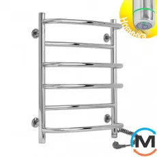 Полотенцесушитель электрический Laris Евромикс П6 450 х 600 правое подключение S3, Исполнение: Правый, Высота (мм): 600, Ширина (мм): 480, фото 