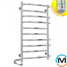 Сушки для рушників електричний Laris Євромікс П10 500 х 900 ліве підключення S3, Виконання: Лівий, Висота (мм): 900, Ширина (мм): 530, фото 