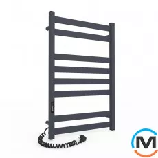 Полотенцесушитель электрический Laris Кватро ЧФ(ГМ) 8 500 х 800 левое подключение R3, Исполнение: Левый, фото 