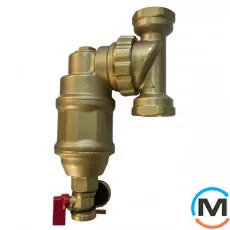 Сепаратор бруду універсальний (вертикальний) DN25 (1'') 110*C/10bar Termojet, фото 