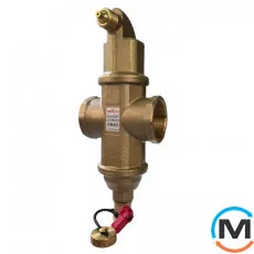 Сепаратор повітря та бруду DN40 (1 1/2'') 110*C/10bar Termojet, Діаметр різьблення: 1 1/2", фото 