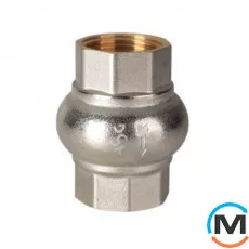 Клапан зворотний 3/4" нікель ASG+, Діаметр різьблення: 3/4", фото 