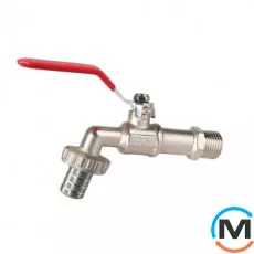 Кран поливу 3/4" ASG, Діаметр різьблення: 3/4", фото 