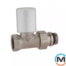 Кран радиаторный 1/2" прямой верхний ASG, Исполнение: Прямой, фото 