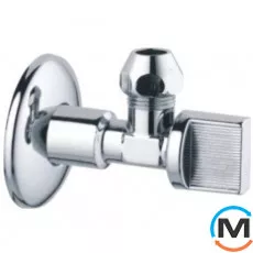 Кран кутовий 1/2"x3/8" з цангою ASG., фото 