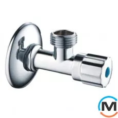Кран кутовий вентильний 1/2"x1/2" ASG, Діаметр різьблення: 1/2"x1/2", фото 