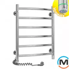 Полотенцесушитель электрический Laris Классик П6 450 х 600 левое подключение S3, Исполнение: Левый, Высота (мм): 600, фото 