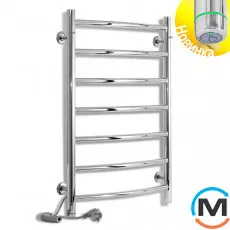 Сушка для рушників електричний Laris Класик П7 450 х 700 ліве підключення S3, Виконання: Лівий, Висота (мм): 700, фото 