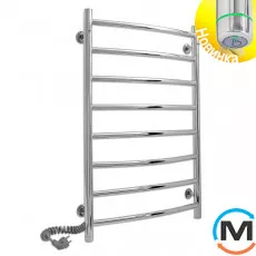 Сушки для рушників електричний Laris Класик П8 500 х 800 ліве підключення S3, Виконання: Лівий, Висота (мм): 800, фото 