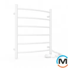 Сушка для рушників електричний Laris Класик ЧФ 6 500 х 600 праве підключення S3, Виконання: Правий, Висота (мм): 600, фото 