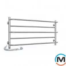 Сушки для рушників електричний Laris Практик П5 1000 х 500 ліве підключення S3, Виконання: Лівий, Висота (мм): 500, фото 