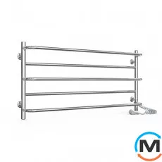 Сушка для рушників електричний Laris Практик П5 1000 х 500 праве підключення S3, Виконання: Правий, Висота (мм): 500, фото 