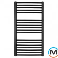 Сушка для рушників Luxrad BASIC G 922x500 445 Вт чорний мат. структурний, Висота (мм): 922, фото 