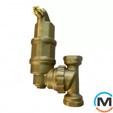 Сепаратор повітря універсальний (вертикальний) DN25 (1'') 110*C/10bar Termojet, фото 