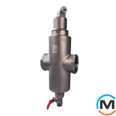 Сепаратор повітря DN50 (2'') 110*C/10bar Termojet, Діаметр різьблення: 2", фото 